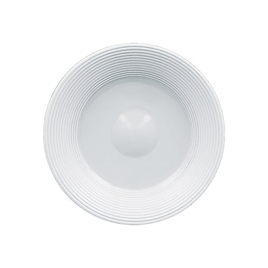 Rak Evolution Vitrified Porcelain White Round Saucer 19cm Pack of 12