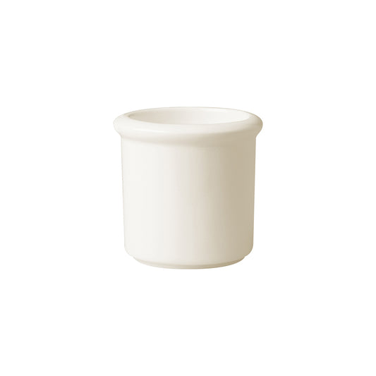 Rak Banquet Vitrified Porcelain White Round Toothpick Holder Pack of 12