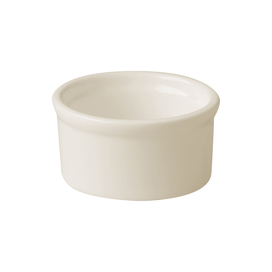 Rak Banquet Vitrified Porcelain White Round Butter Ramekin 6.7cm 6cl Pack of 12