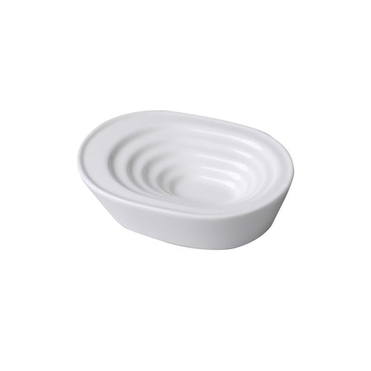 Rak Banquet Vitrified Porcelain White Olive Dish 11.5cm Pack of 12