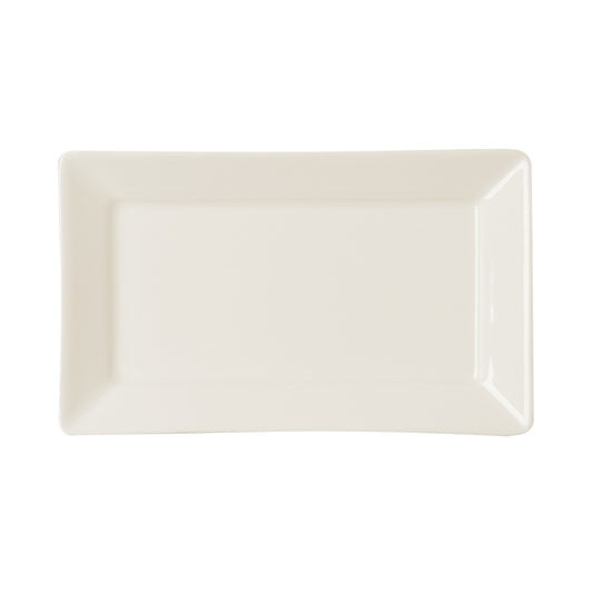 Rak Minimax Vitrified Porcelain White Rectangular Tray 12x7.5cm Pack of 12