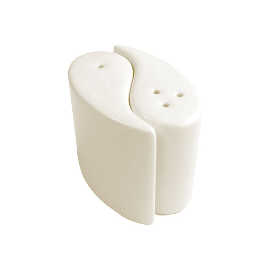 Rak Minimax Vitrified Porcelain White Salt Shaker 5.5x2.5x4cm Pack of 12