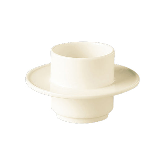 Rak Nordic Vitrified Porcelain White Round Mise En Bouche Cup 9cl Pack of 12