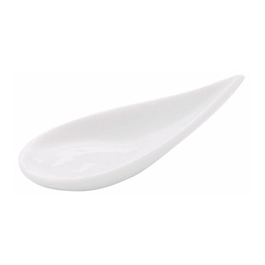 Pordamsa Gota Porcelain Gloss White Tasting Spoon 11x3cm Pack of 6