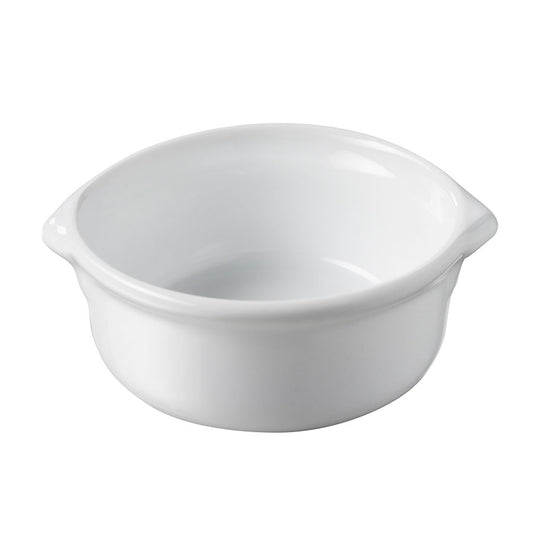 Revol Miniatures Porcelain White Round Eared Casserole Dish 7x3cm 4cl Pack of 6