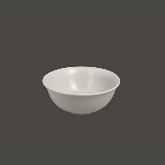 Rak Neofusion Vitrified Porcelain White Round Rice Bowl 16x6.5cm 58cl Pack of 12