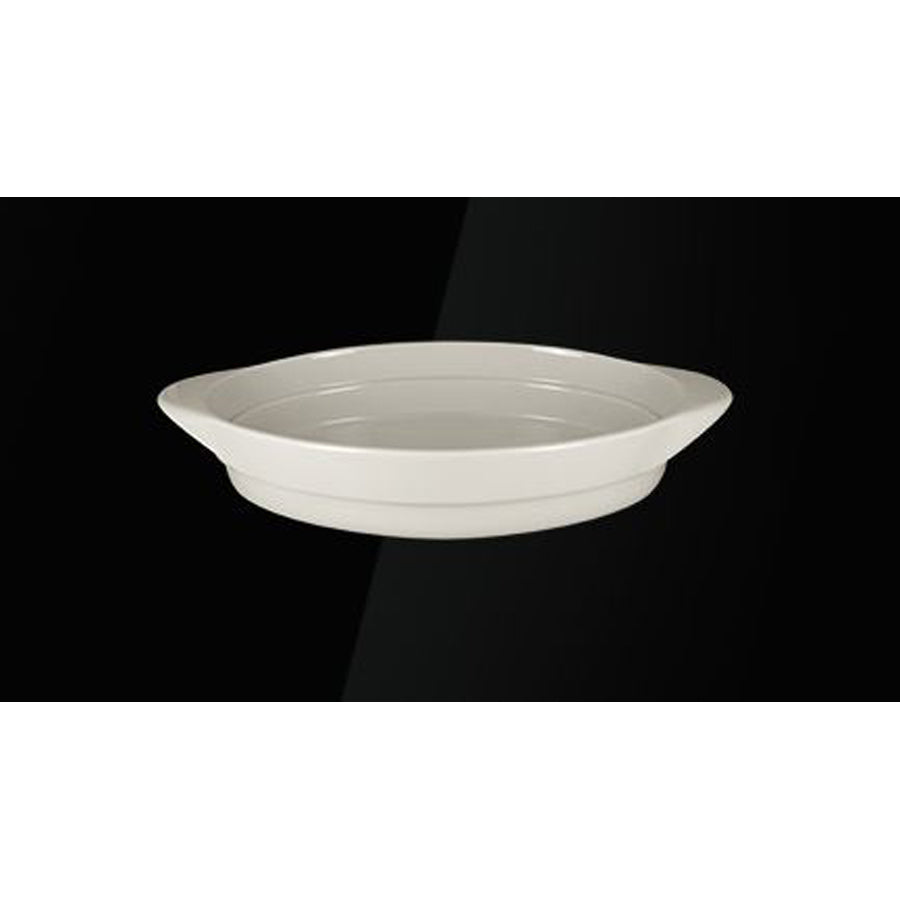 Rak Chef's Fusion Oval Platter 280cl 94.7oz White Pack of 3