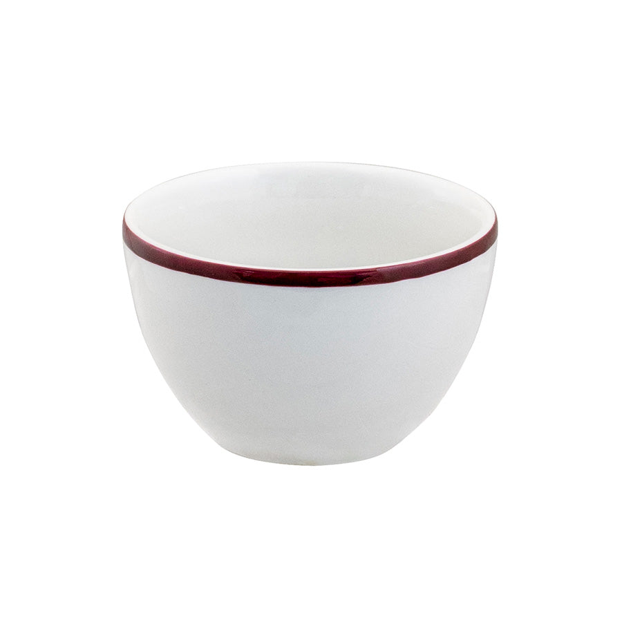 Churchill Profile Vitrified Porcelain B&M White Round Sugar Bowl 9.8x6.2cm 8oz Pack of 12