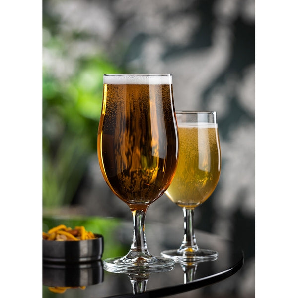 Pasabahce Draft Stemmed Beer Glass 13.5oz 40cl LCE @ 10oz Pack of 24