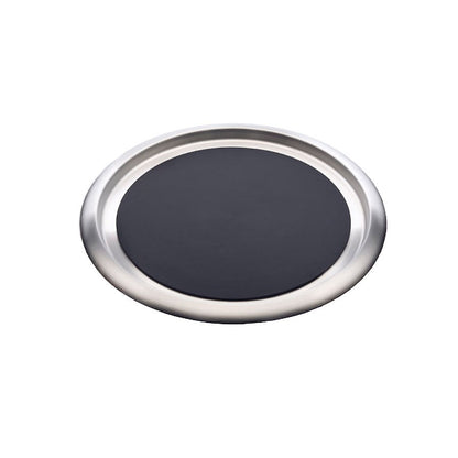 Elia Round Stainless Steel Non-Slip Serving Tray 35cm